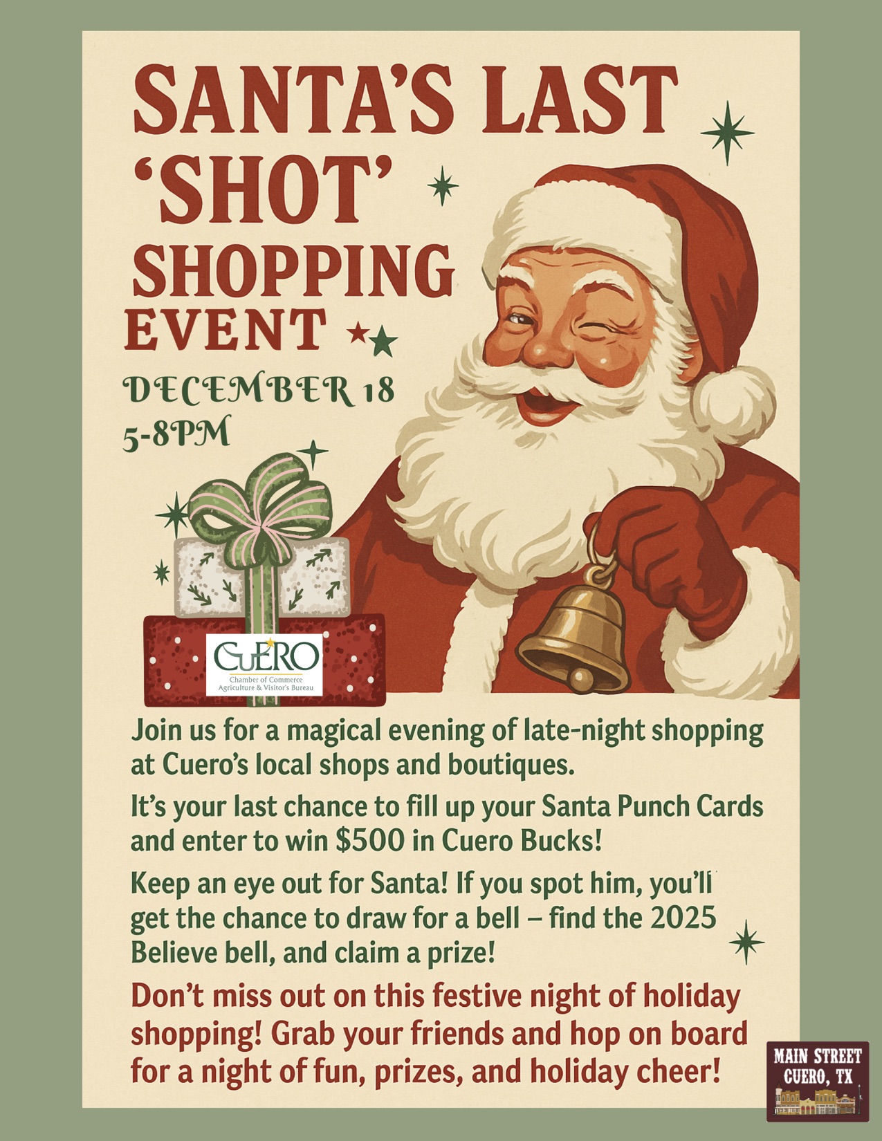 last Shot Shopping 2025